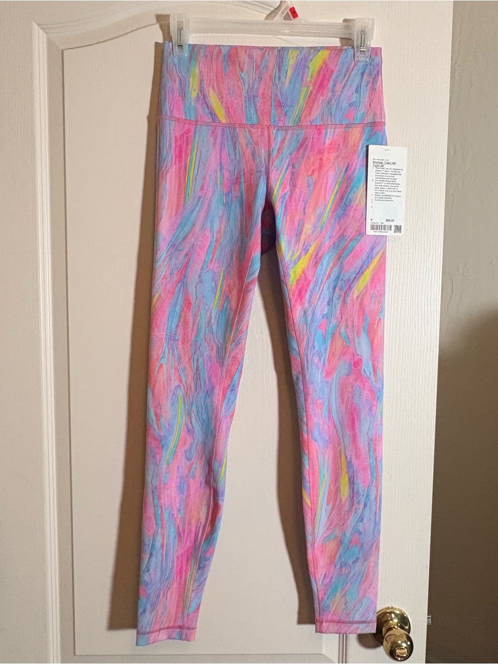 Lululemon Wunder Train HR Tight 28” Prism Marble Multi Prism Marble NWT SZ 8